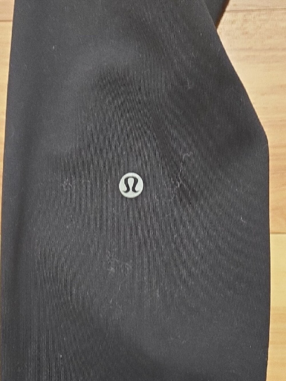 Black Lululemon Wonder Train Leggings - Picture 4 of 5